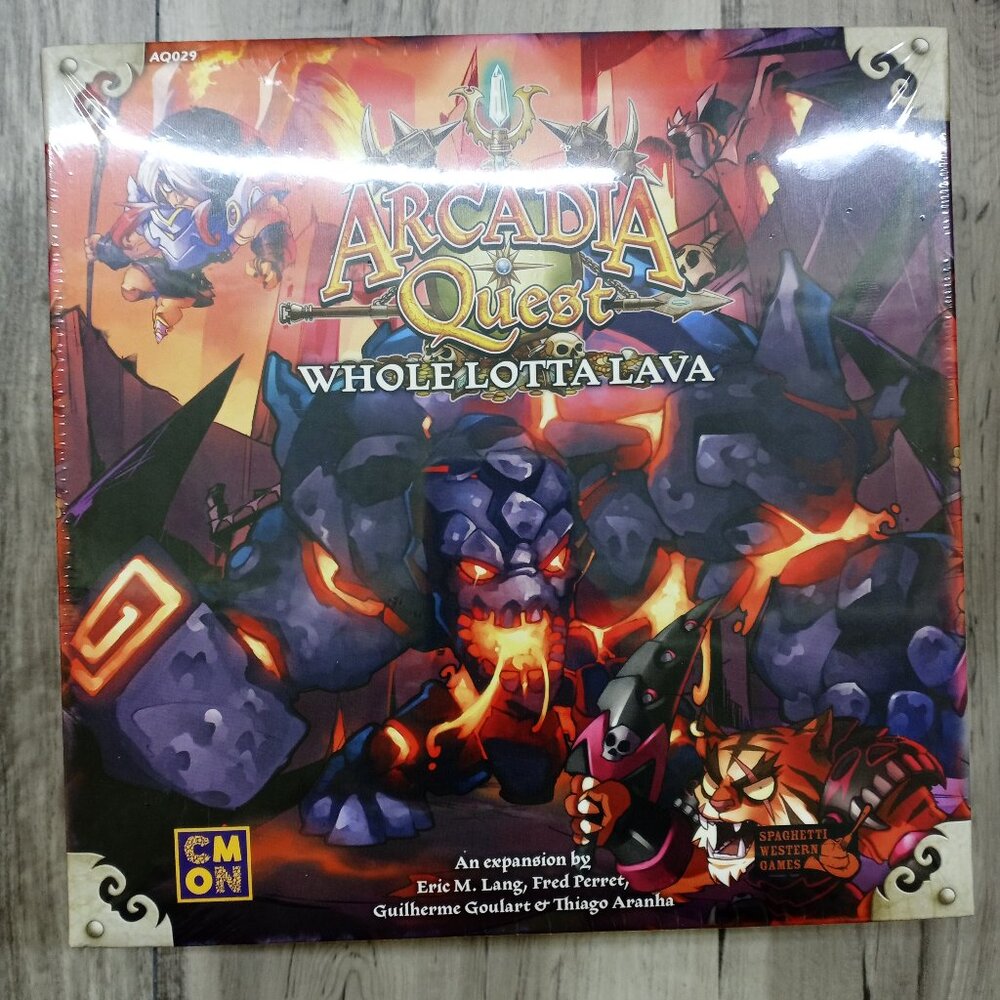 Arcadia Quest Whole Lotta Lava Expansion NEW